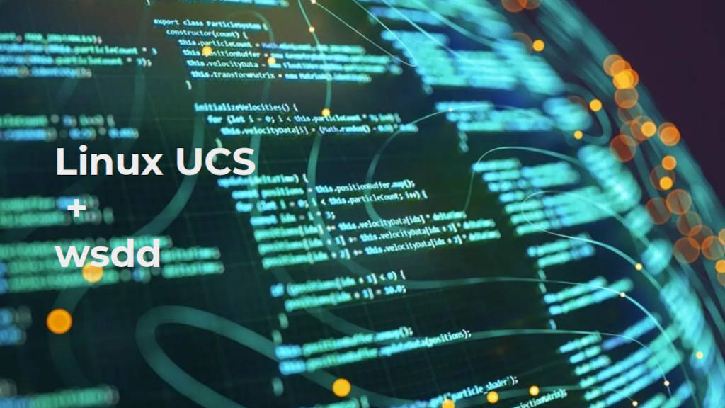 Linux UCS + wsdd: copertina