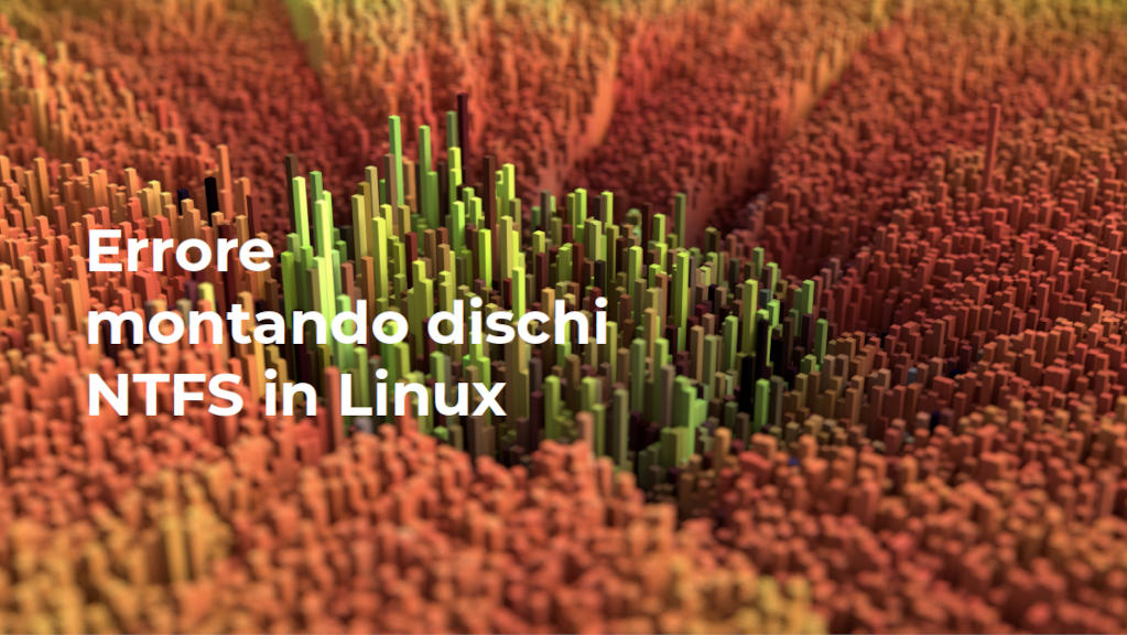 Errore montando dischi NTFS in Linux: copertina